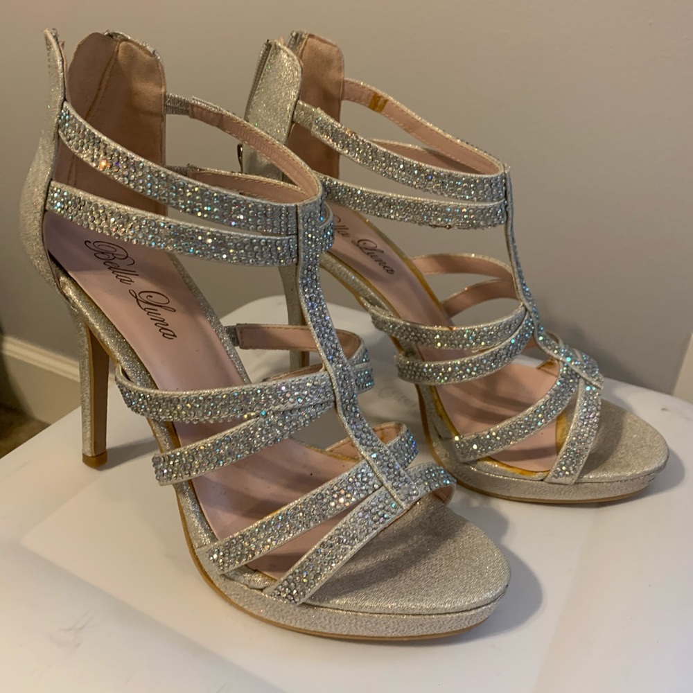 Sparkly heels